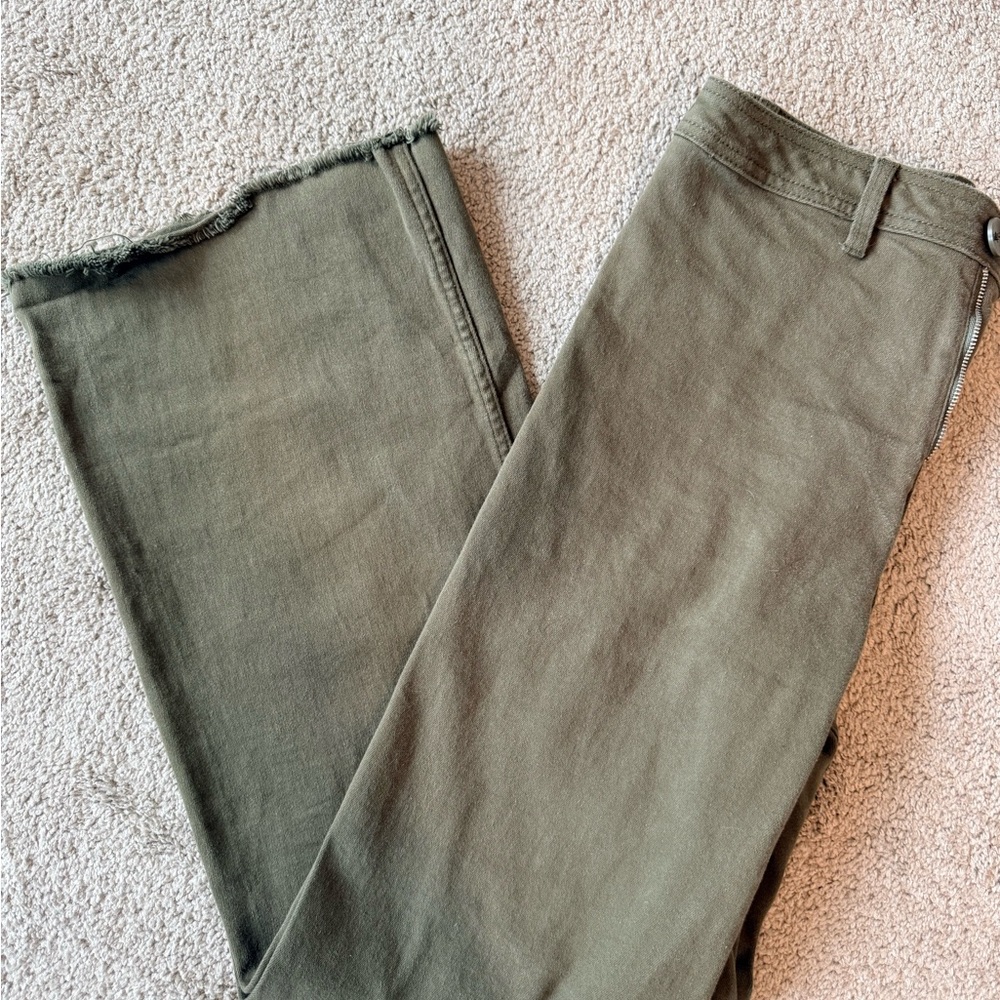 A Loves A Olive Boot Cut Pants